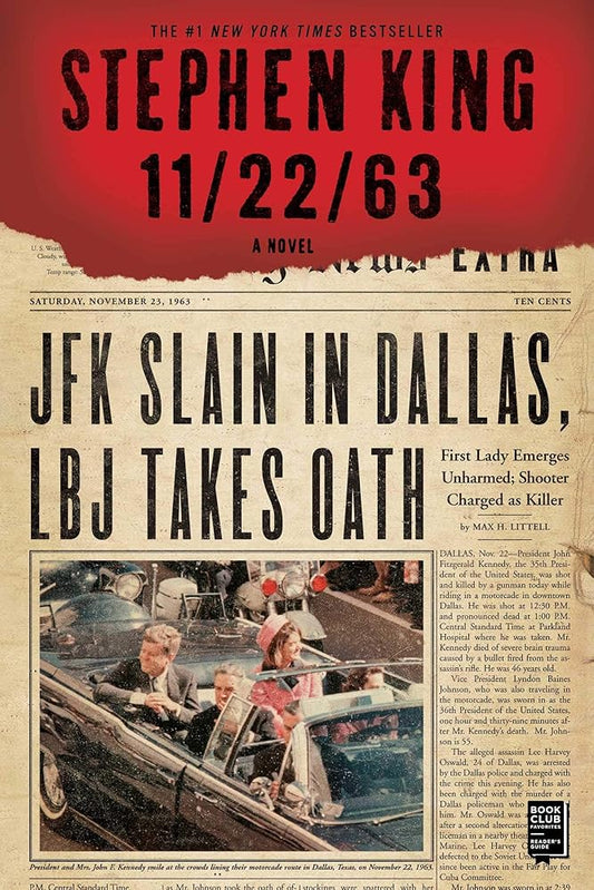 11/22/63: A Novel - 3Silences Books & Brews3Silences Books & Brews